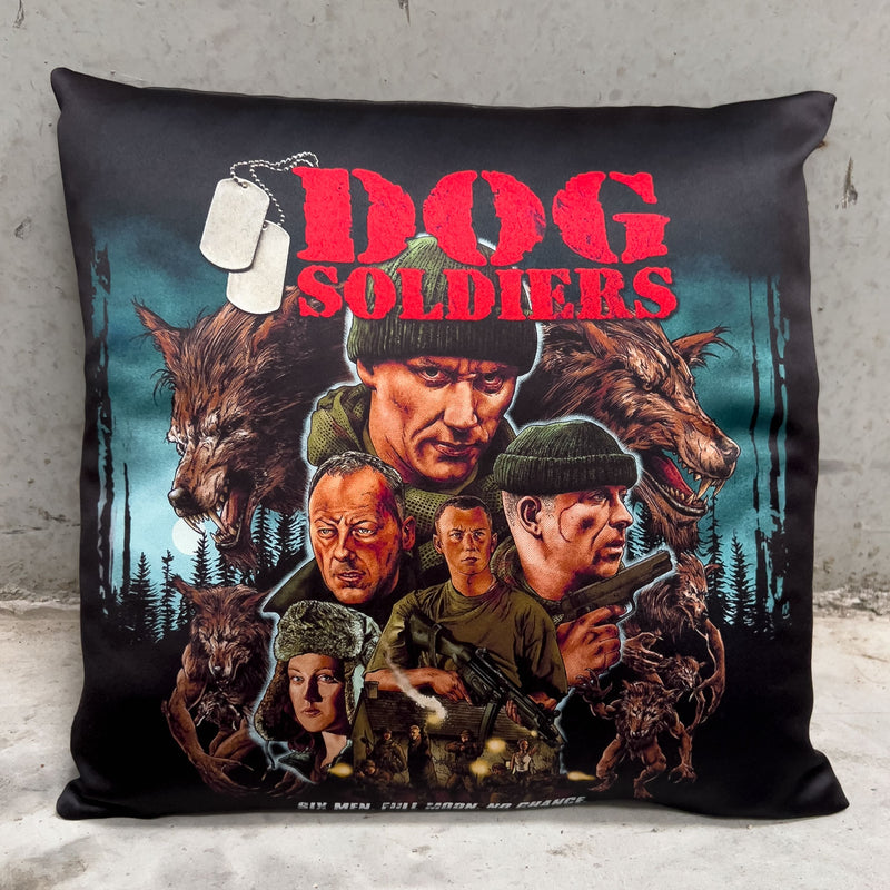 Dog Soldiers Scatter Cushion