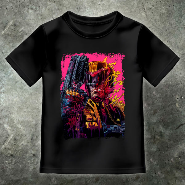 Kids Judge Dredd X T Shirt