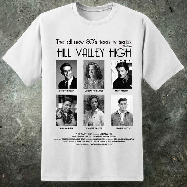 Hill Valley High Mens T Shirt