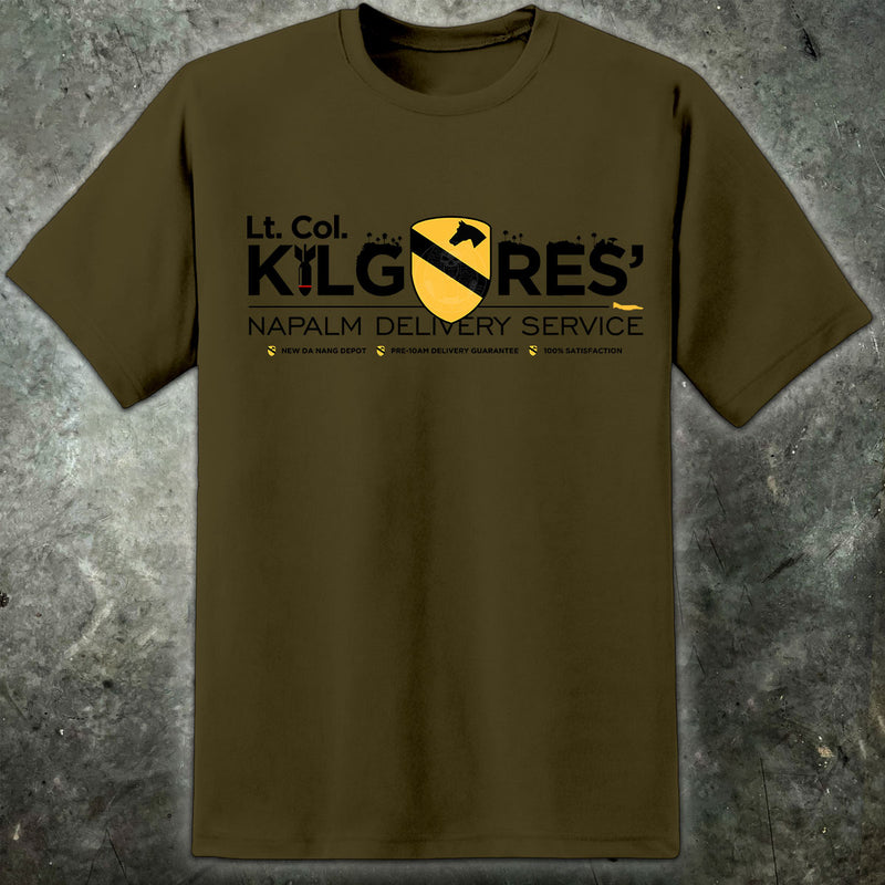 Lt. Col Kilgore Napalm Delivery T Shirt