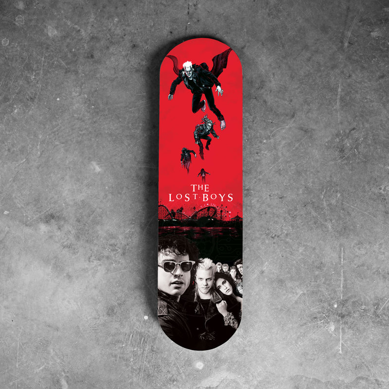 The Lost Boys Movie Skateboard Artwork