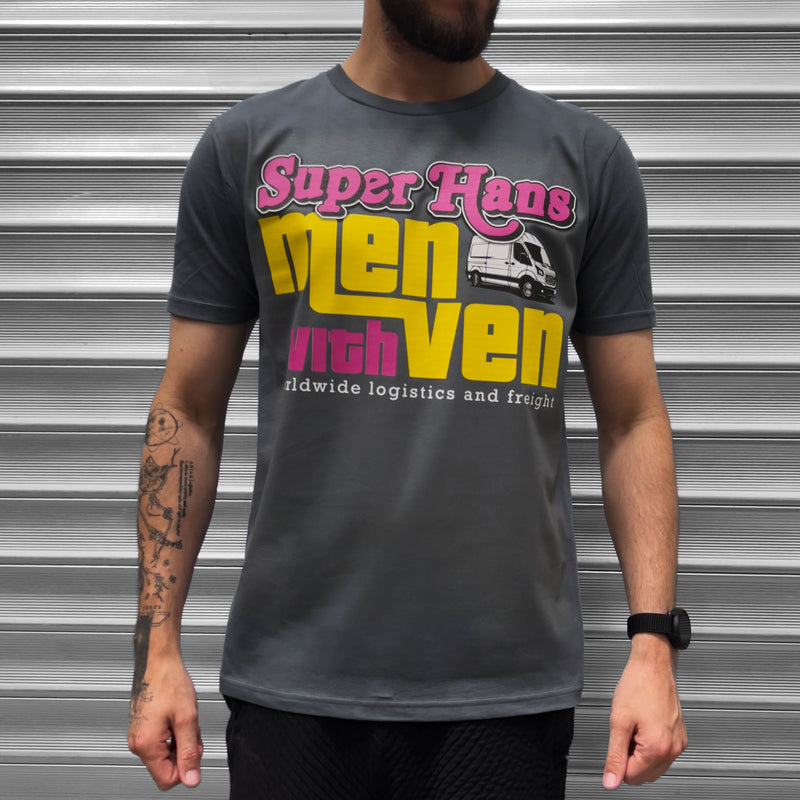 Peep Show Super Hans Men With Ven T Shirt
