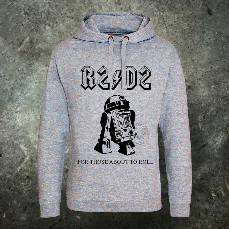 Star Wars R2D2 / ACDC Rock inspirierter Hoodie