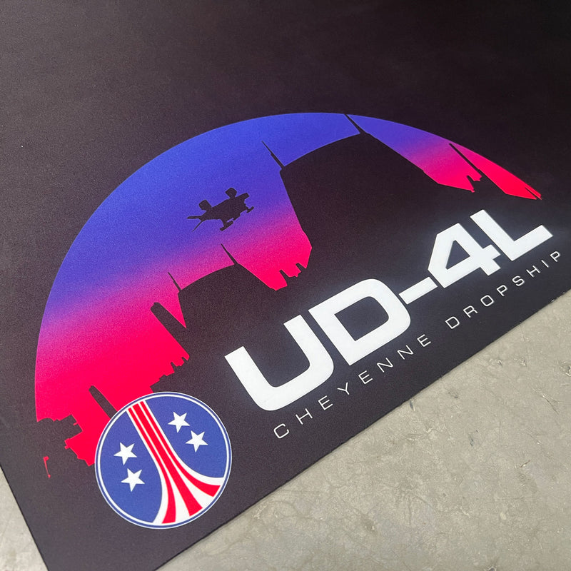 Aliens Cheyenne UD-4L Dropship Gaming Mat