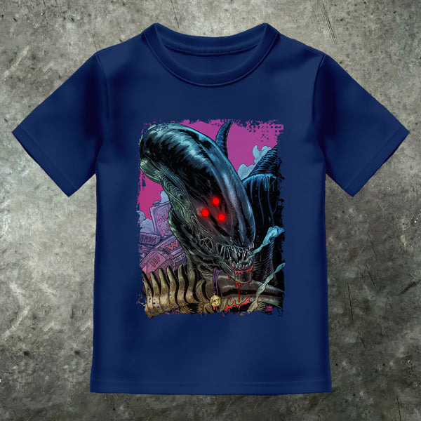 Kids Xenomorph Cyber T Shirt