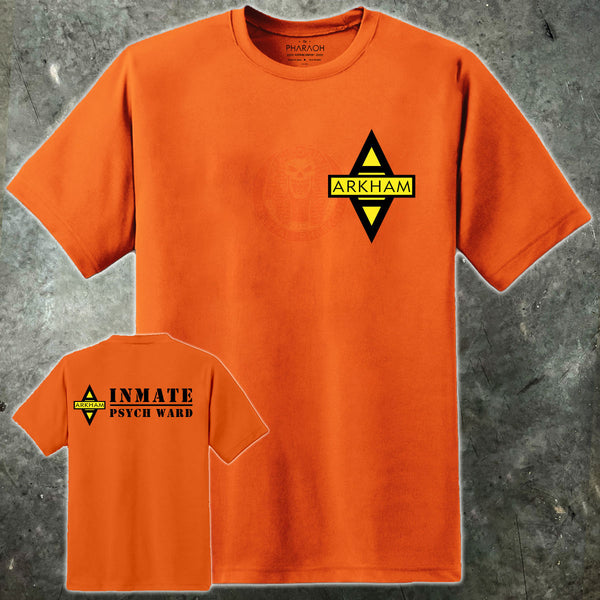 Batman Arkham Asylum Inmate Mens T Shirt - Digital Pharaoh UK