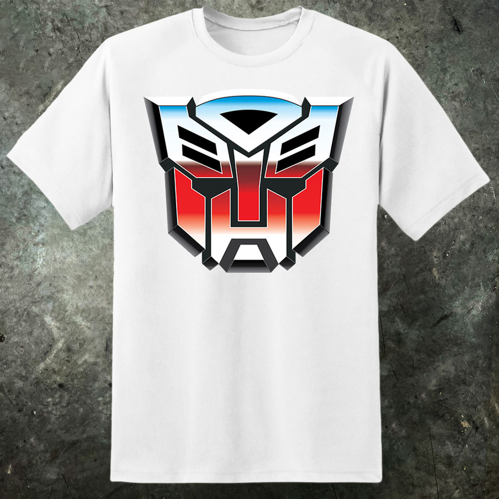 Transformers logo deals t shirt