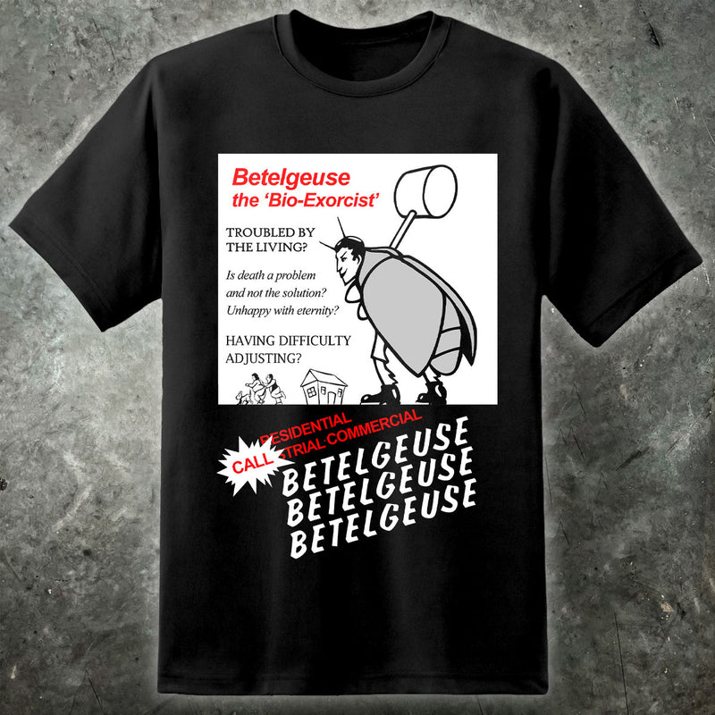 Beetlejuice-Anzeigen-T-Shirt