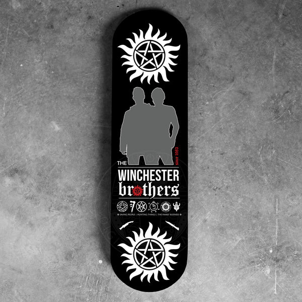 Supernatural Winchester Bros Skateboard