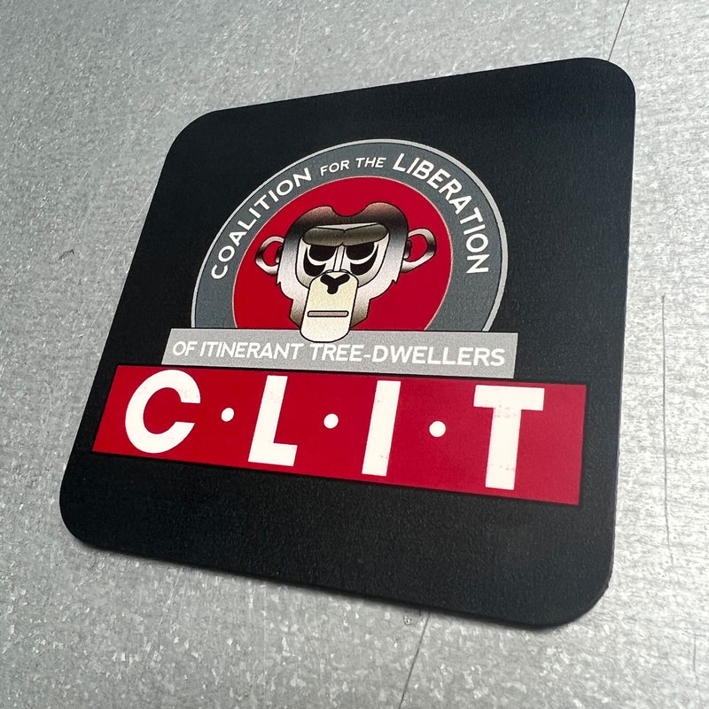 C.L.I.T. Commander Drinks Coaster - Digital Pharaoh UK