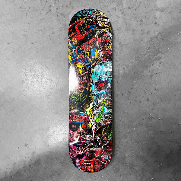 Cybernosferatu Skateboard Artwork