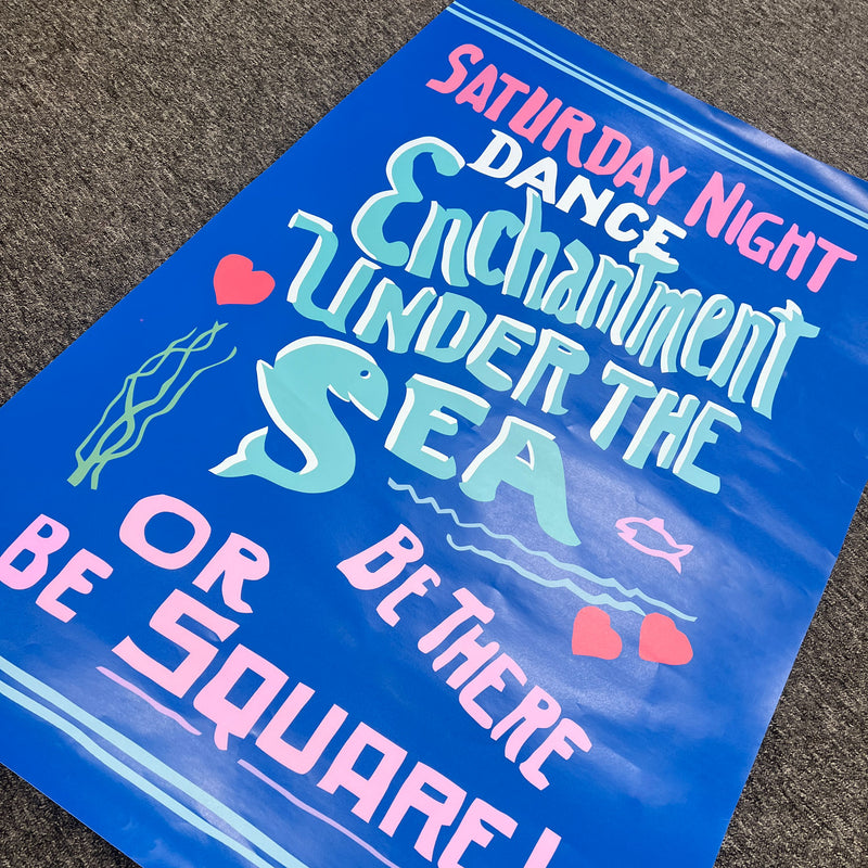 Enchanted Under The Sea Dance Poster