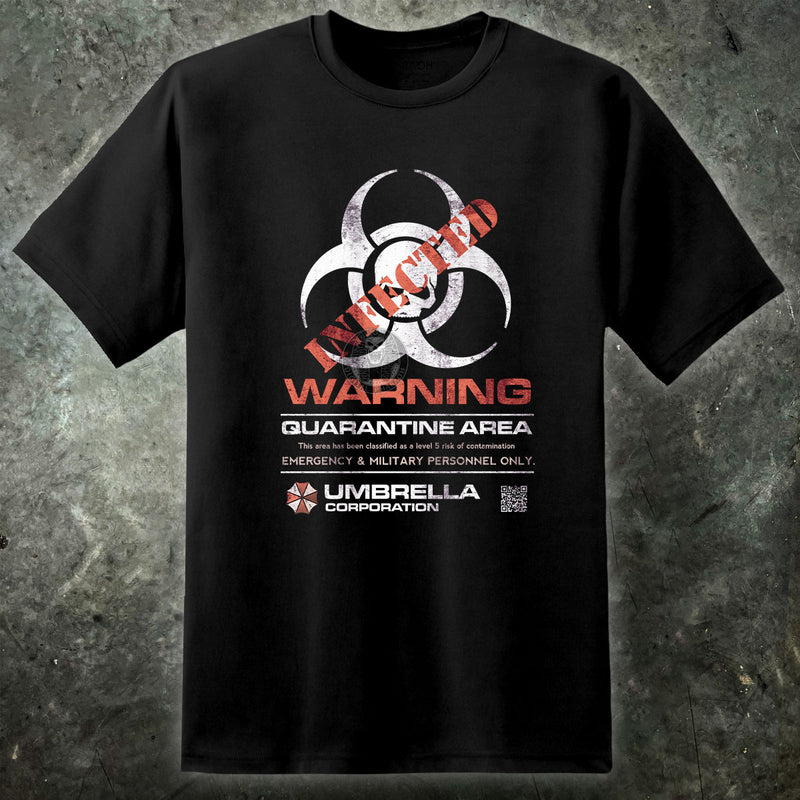 Resident Evil Umbrella Corporation Infected Mens T Shirt