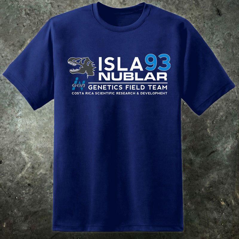 Jurassic Park Inspired Mens Isla Nublar T Shirt