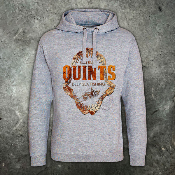 Jaws inspirierte Quints Fishing Herren Hoodie