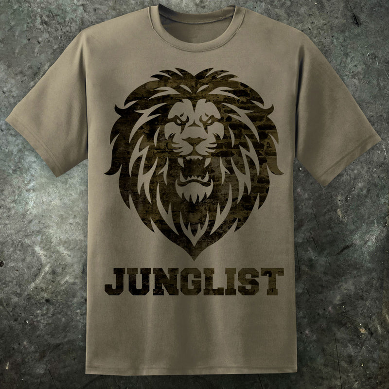 Junglist Warrior DNB Lion Head Herren T-Shirt