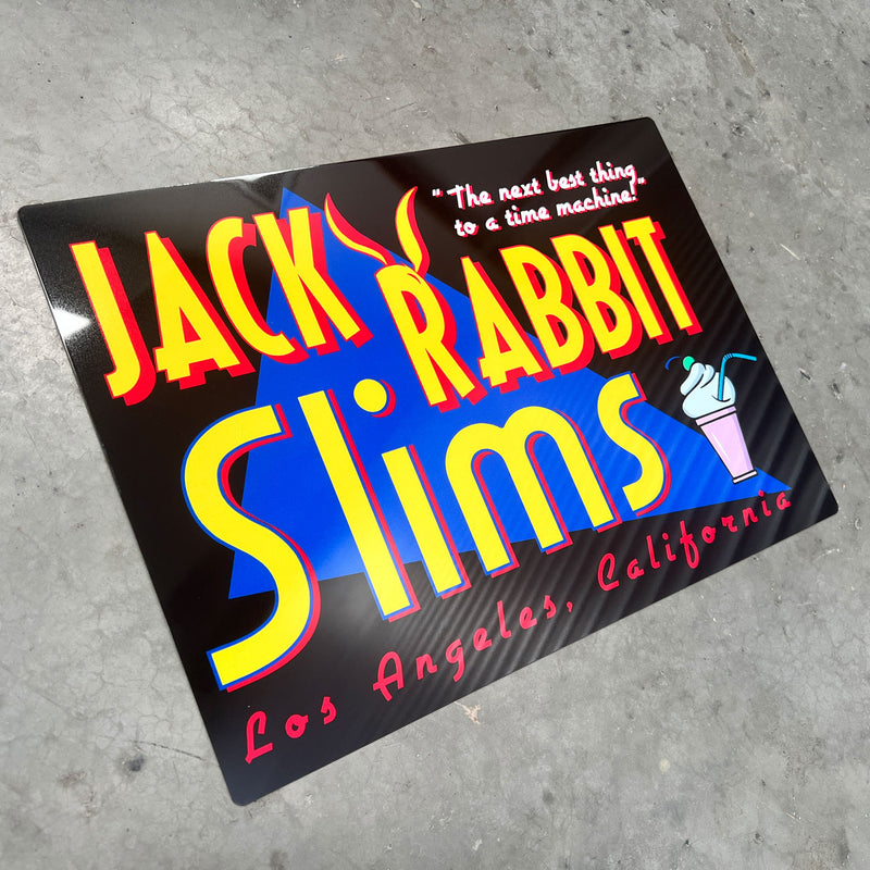 Pulp Fiction Jack Rabbit Slims Metal Poster