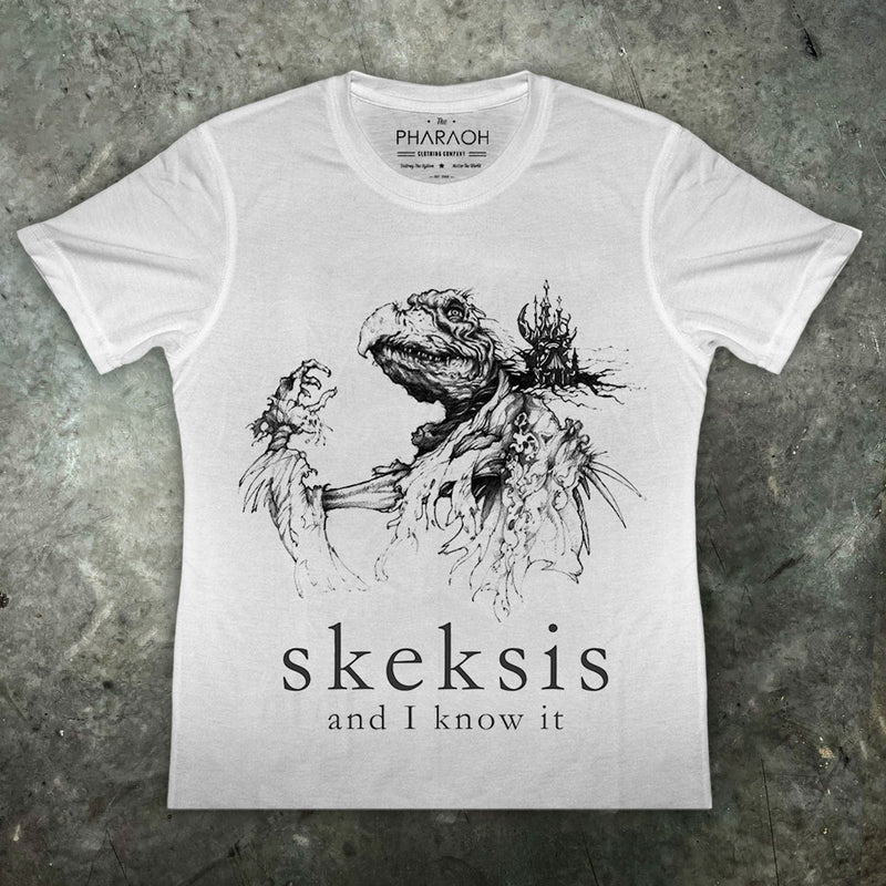 Skeksis & I Know It Dark Crystal Kids T Shirt - Digital Pharaoh UK