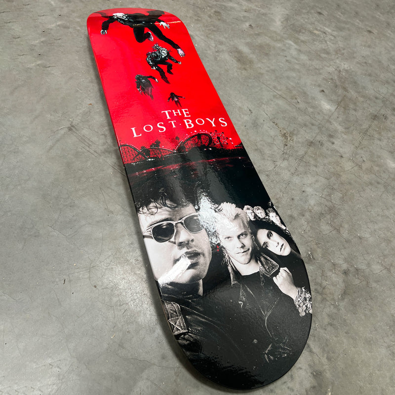 The Lost Boys Movie Skateboard Artwork