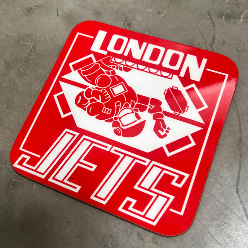 Red Dwarf Inspired London Jets Coaster