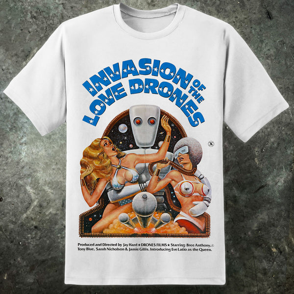 Invasion der Love Drones Herren T-Shirt
