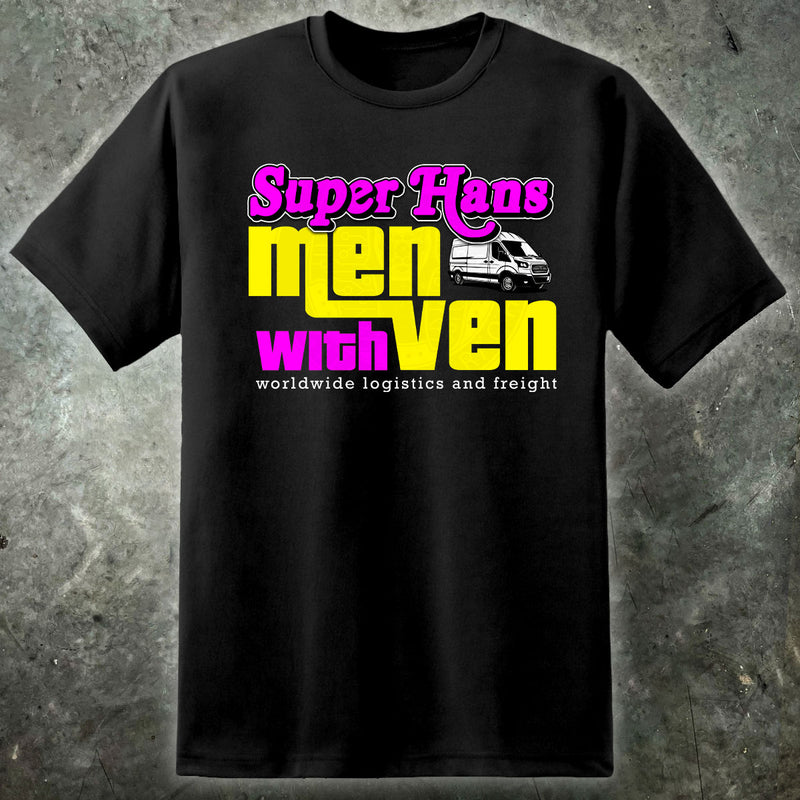 Peep Show Super Hans Men With Ven T Shirt
