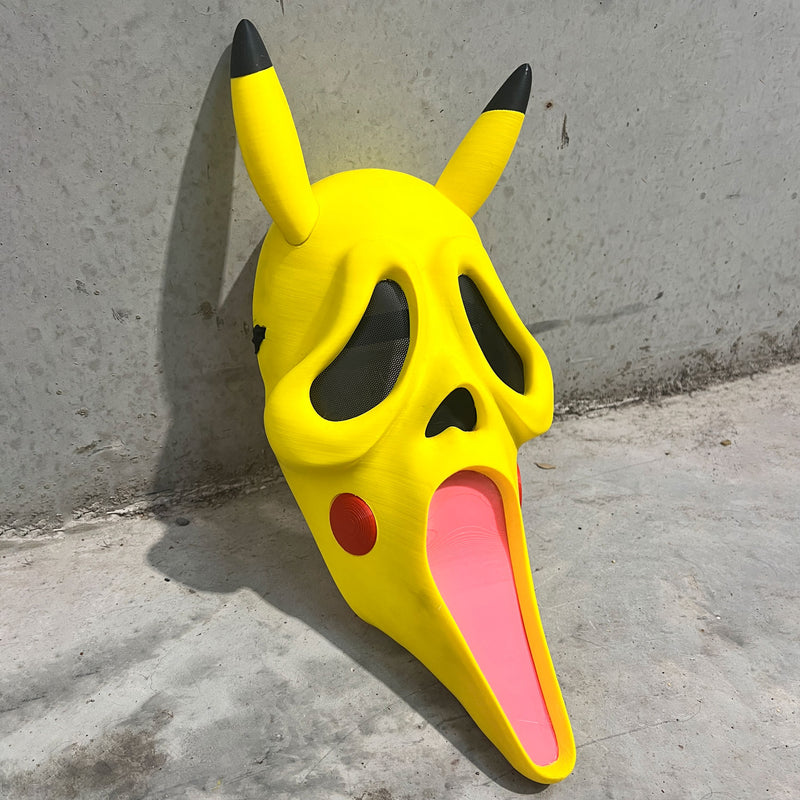 Scream Ghostface / Pikachu Mask