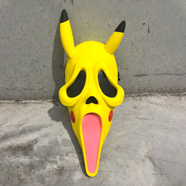 Scream Ghostface / Pikachu Mask