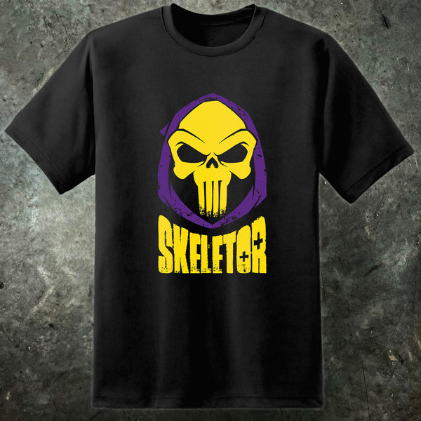 Skeletor Punisher Style Mens T Shirt