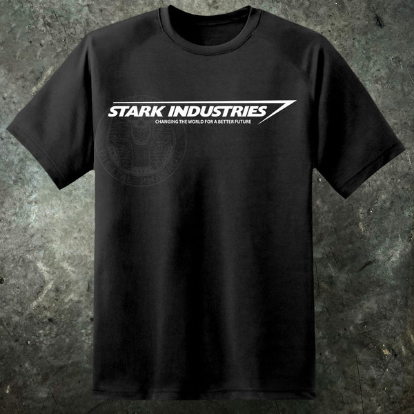 Stark Industries Iron Man Movie Logo-T-Shirt