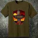 Apocalypse Now Lt. Col Kilgore Surf Team T Shirt - Digital Pharaoh UK