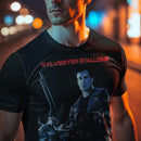 Sylvester Stallone Terminator 2 Movie Poster T Shirt