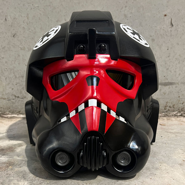 Star Wars TIE Fighter Pilot RED SKULL Helmet