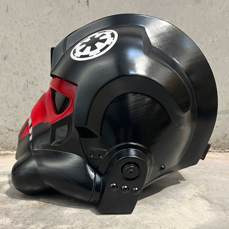 Star Wars TIE Fighter Pilot RED SKULL Helmet