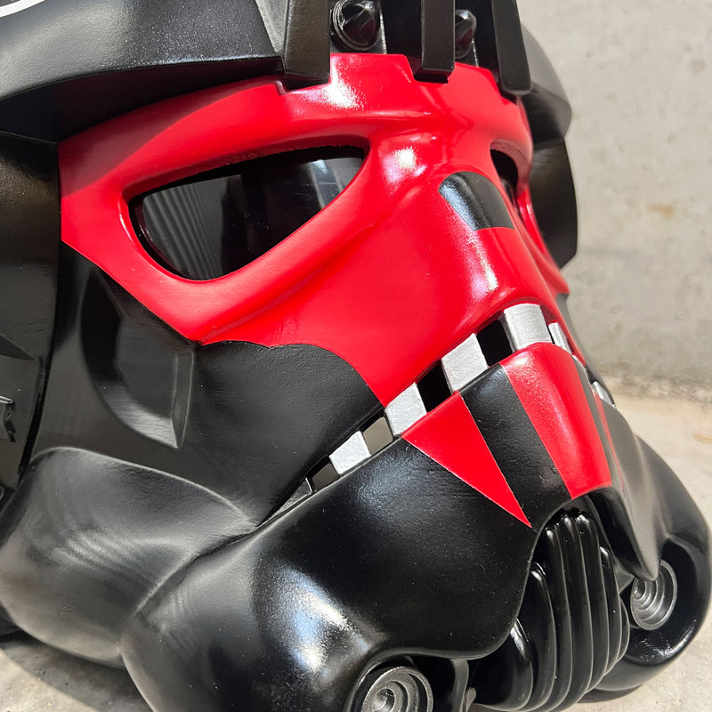 Star Wars TIE Fighter Pilot RED SKULL Helmet