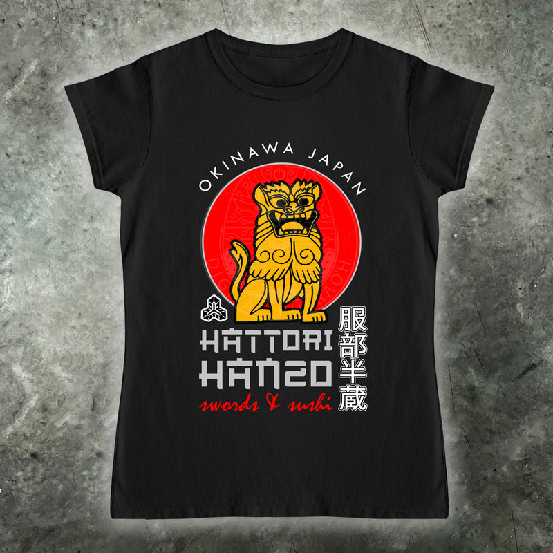 Hattori Hanzo Swords & Sushi Womens T Shirt (2)