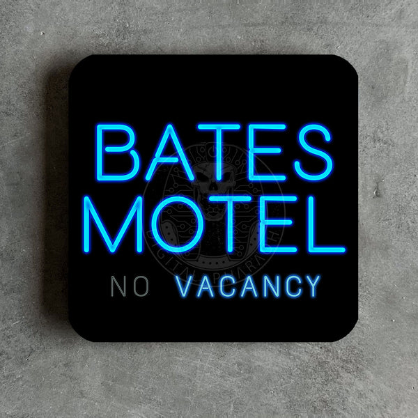 Psycho Movie Bates Motel Coaster - Digital Pharaoh UK