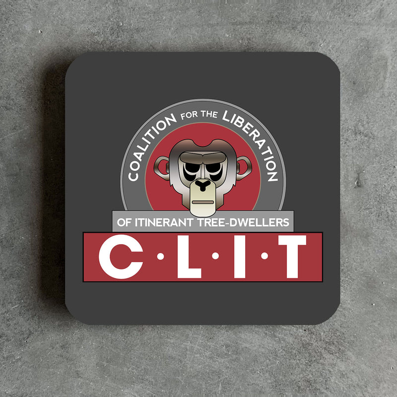 C.L.I.T. Commander Drinks Coaster - Digital Pharaoh UK