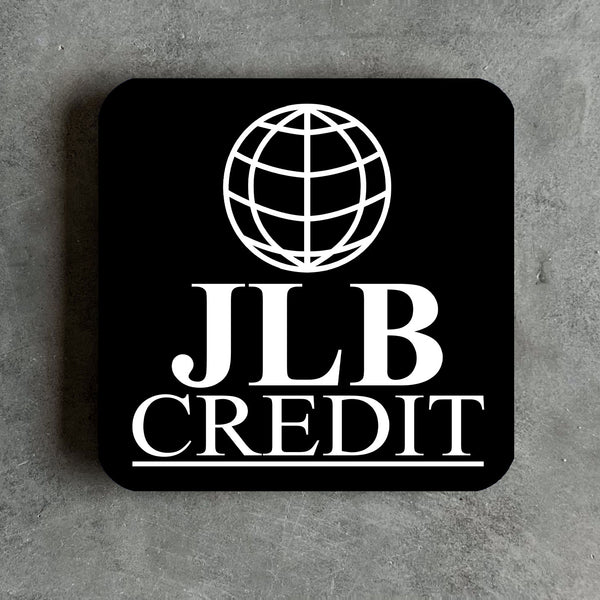 JLB Credit Drinks Coaster - Digital Pharaoh UK