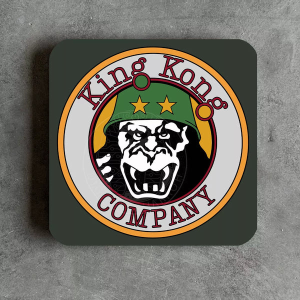 Taxi Driver Inspired Kong Cabs Drinks Coaster - Digital Pharaoh UK