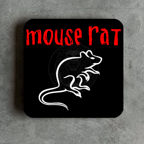 Mouse Rat Inspired Drinks Coaster - Digital Pharaoh UK