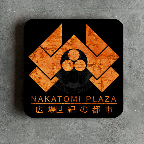 Nakatomi Plaza Drinks Coaster - Digital Pharaoh UK