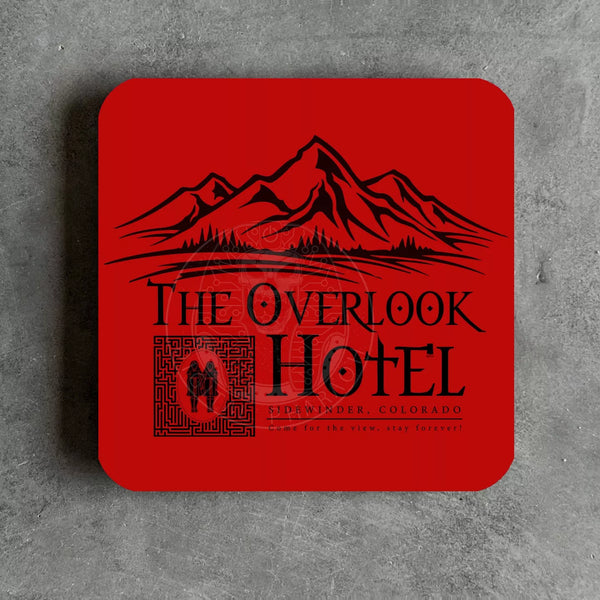 The Grand Overlook Hotel Drinks Coaster - Digital Pharaoh UK