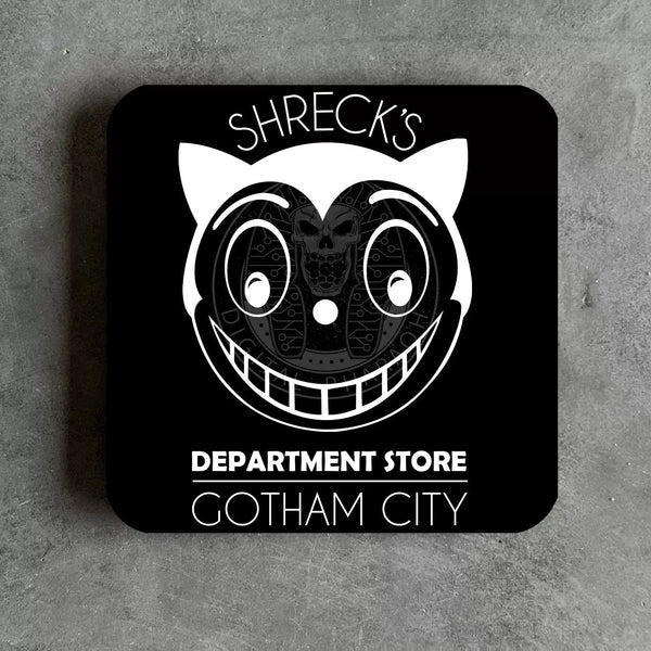 Shrecks Department Store Batman Inspired Coaster - Digital Pharaoh UK