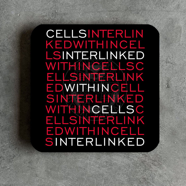 Bladerunner Cells Interlinked Drinks Coaster - Digital Pharaoh UK