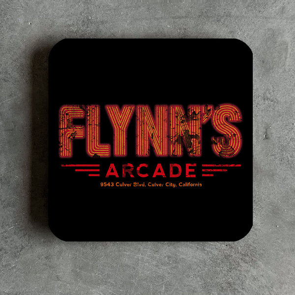 Flynns Arcade Tron Movie Inspired Coaster - Digital Pharaoh UK