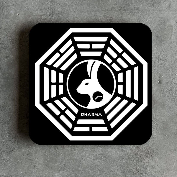 Lost Series Looking Glass Coaster - Digital Pharaoh UK