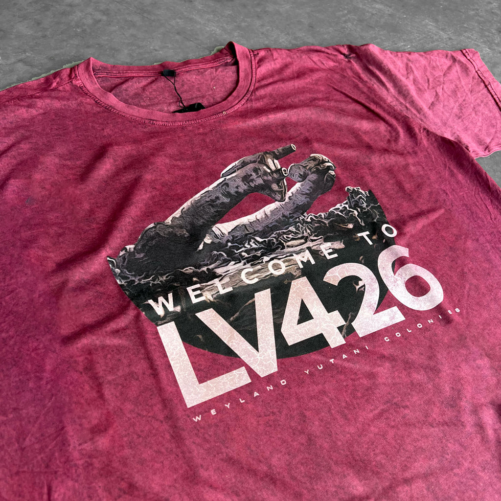 Aliens inspired LV-426 mens film tshirt