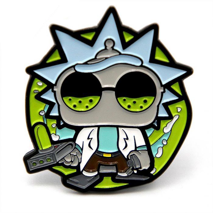 Rick Mojo Enamel Pin Badge - Digital Pharaoh UK