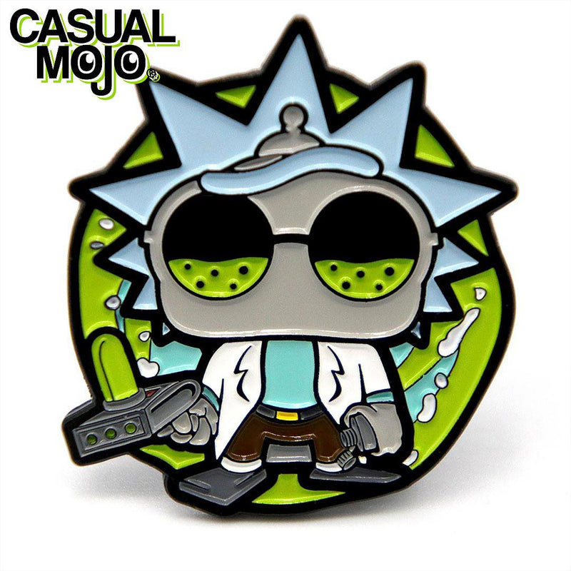 Rick Mojo Enamel Pin Badge - Digital Pharaoh UK